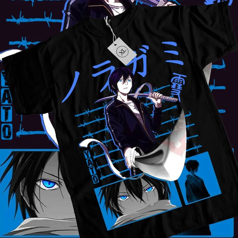 Noragami God of Calamity T-Shirt S-4XL Noragami Yato Shirt Anime Manga Tshirt S-4XL Hoodie, Sweatshirt | RetroVerseTees.com