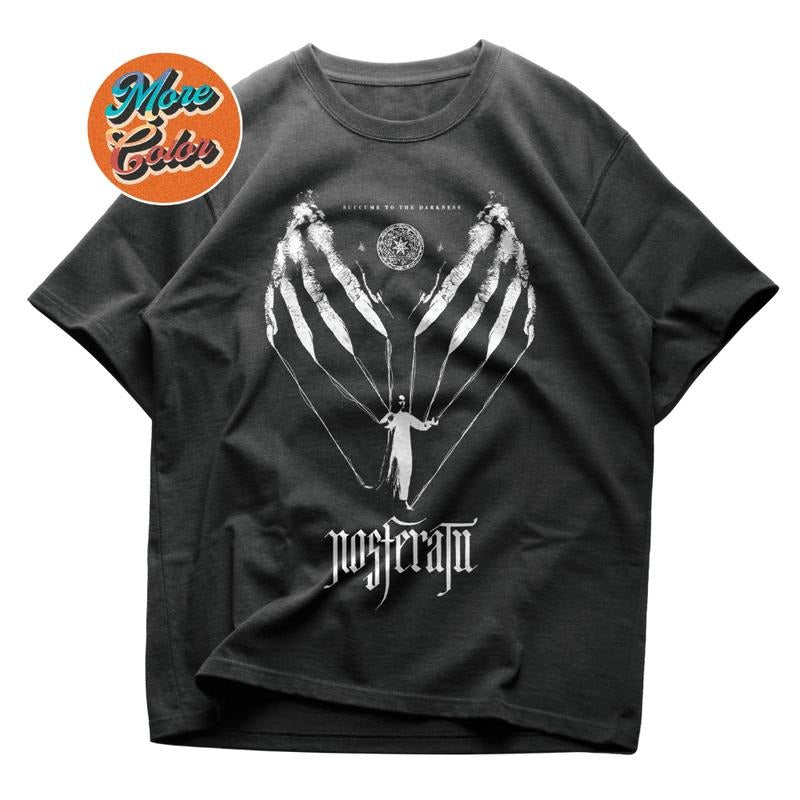 Nosferatu 2024 Movie Shirt, Bill Skarsgard Count Orlok, Nicholas Hoult A Symphony Of Horror 1922 Count Dracula Bram...
