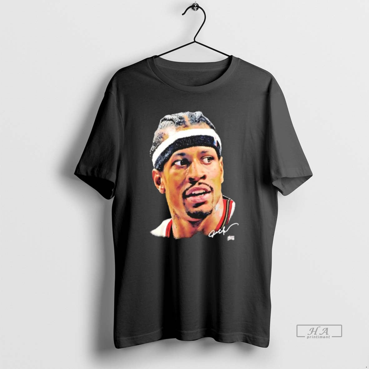 Official Allen Iverson Philadelphia 76ers Real Big Face Signature T-Shirts, Hoodie, Sweatshirt | RetroVerseTees.com