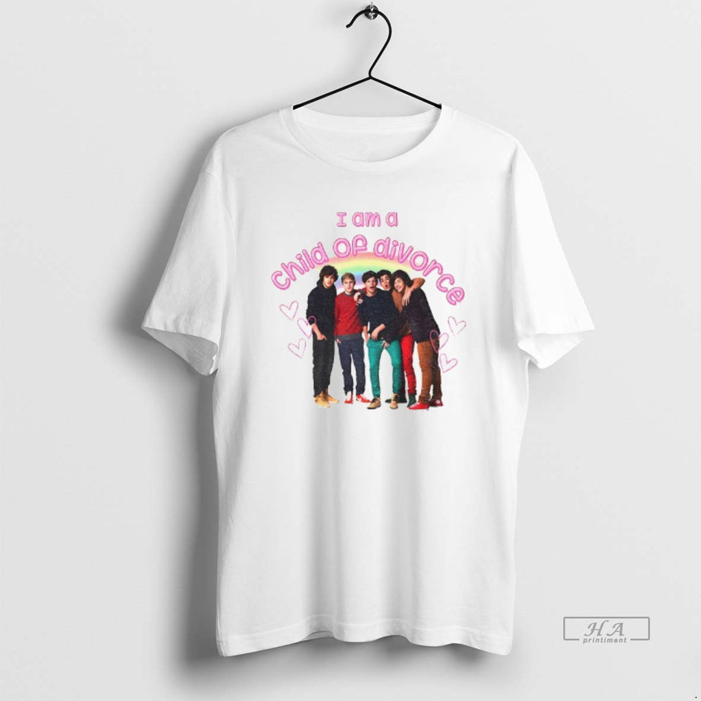 Official Boyband Break Up I Am A Child Of Divorce T-Shirts, Hoodie, Sweatshirt | RetroVerseTees.com