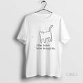 Official Cats Little Brain Little Thoughts Graphic T-Shirts, Hoodie, Sweatshirt | RetroVerseTees.com