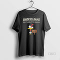 Official Chicken Game Dont Look At The Chicken Funny Chicken T-Shirts, Hoodie, Sweatshirt | RetroVerseTees.com