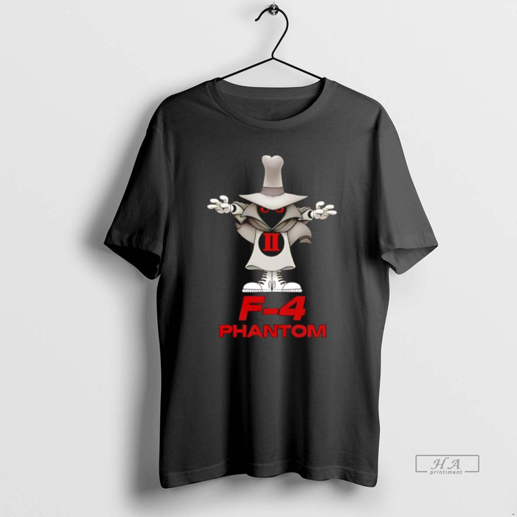 Official F 4 Phantom Ii Cartoon Mascot T-Shirts, Hoodie, Sweatshirt | RetroVerseTees.com