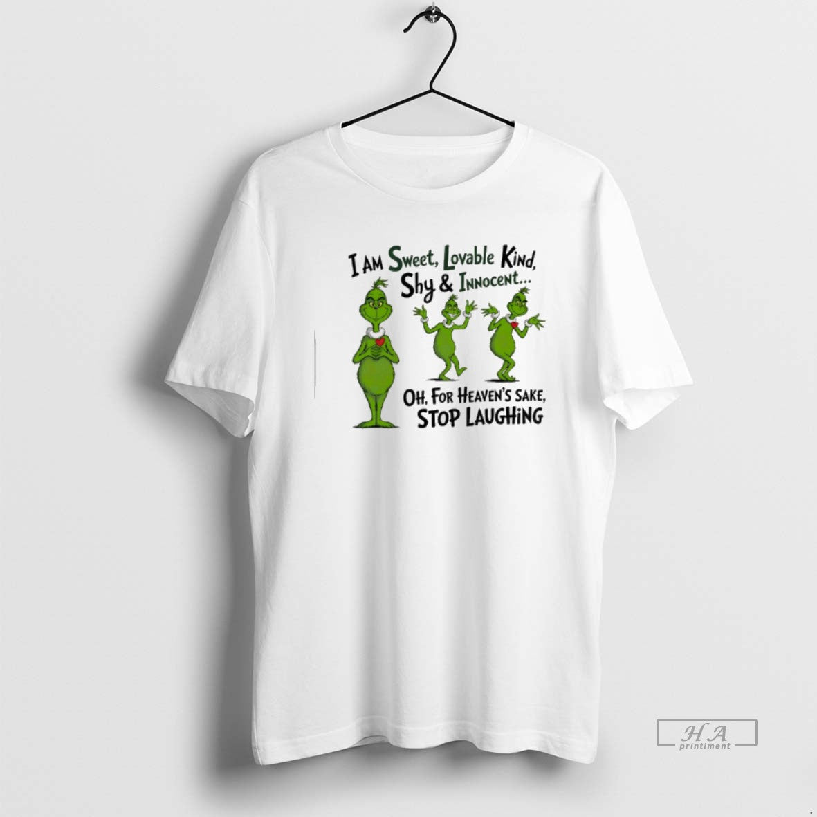 Official Grinch I Am Sweet Lovable Kind Shy And Innocent Christmas T-Shirts, Hoodie, Sweatshirt | RetroVerseTees.com
