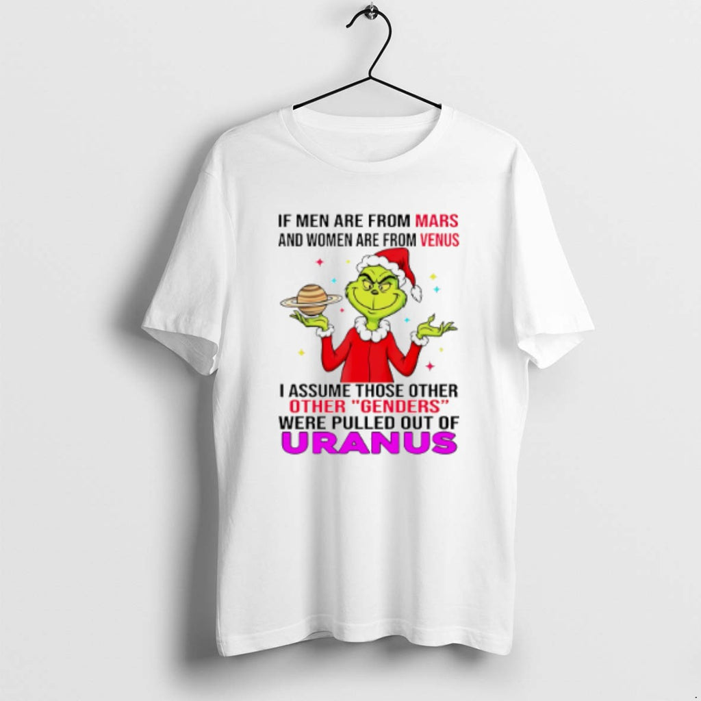 Official Grinch If Men Are From Mars And Women Are From Venus T-Shirts, Hoodie, Sweatshirt | RetroVerseTees.com