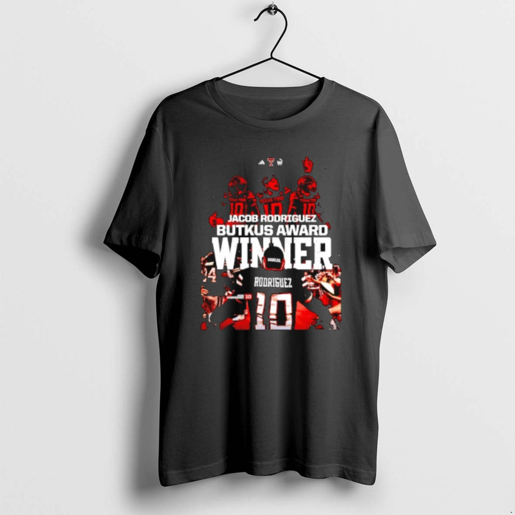 Official J Rod Is The 2025 Butkus Award Winner Texas Tech Football T-Shirts, Hoodie, Sweatshirt | RetroVerseTees.com