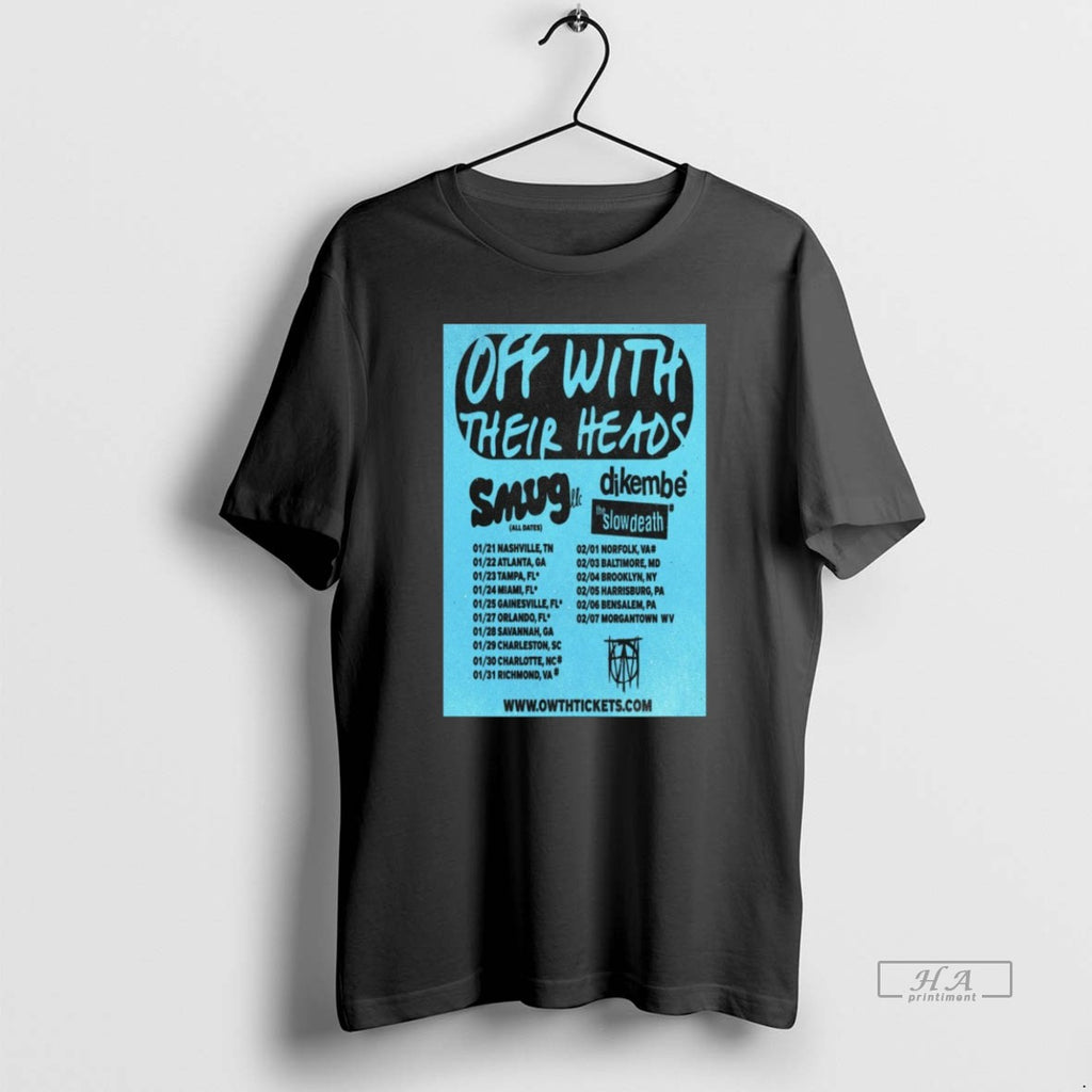 Official Off With Their Heads January February 2026 T-Shirts, Hoodie, Sweatshirt | RetroVerseTees.com