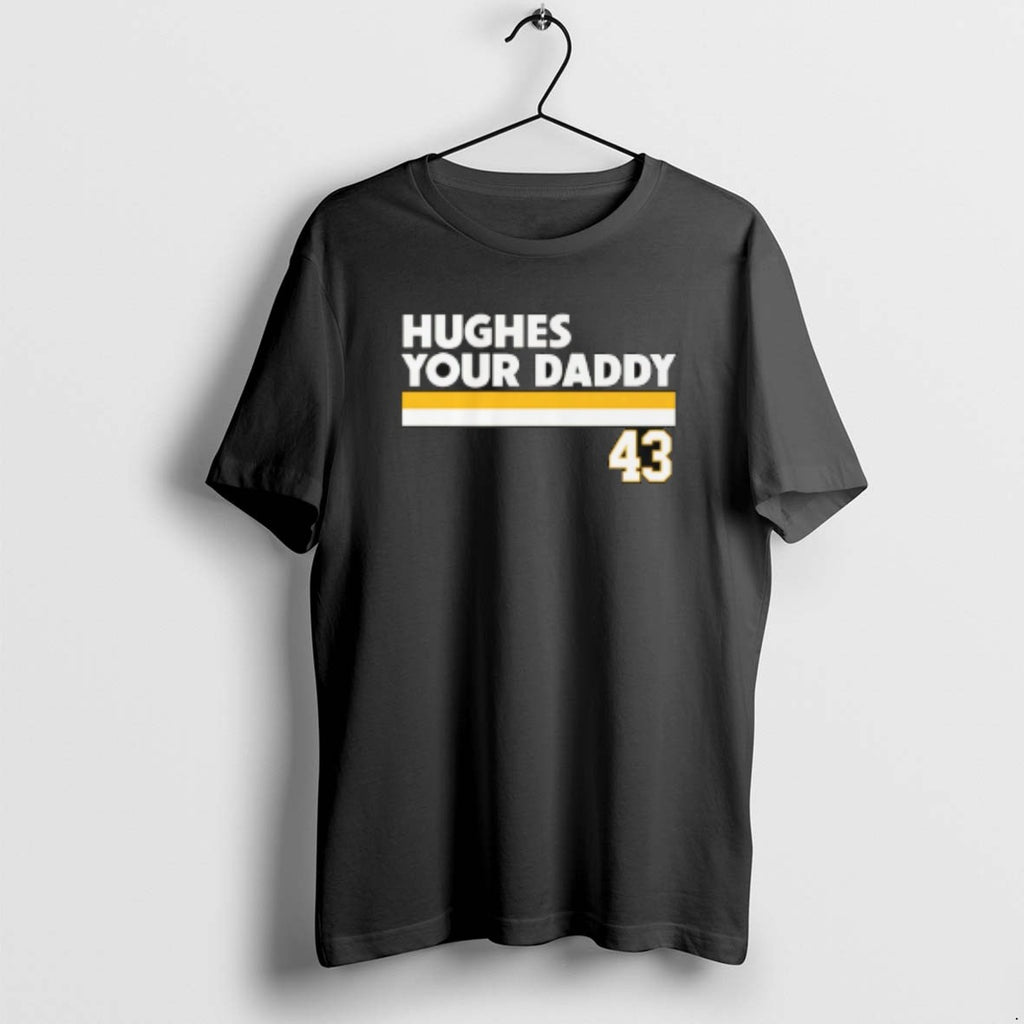 Official Quinn Hughes Your Daddy Minnesota Wild T-Shirts, Hoodie, Sweatshirt | RetroVerseTees.com