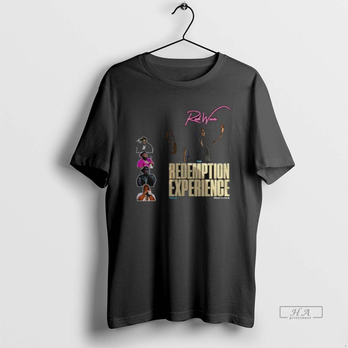 Official Rod Wave The Redemption Experience Tour 2025 Graphic T-Shirts, Hoodie, Sweatshirt | RetroVerseTees.com