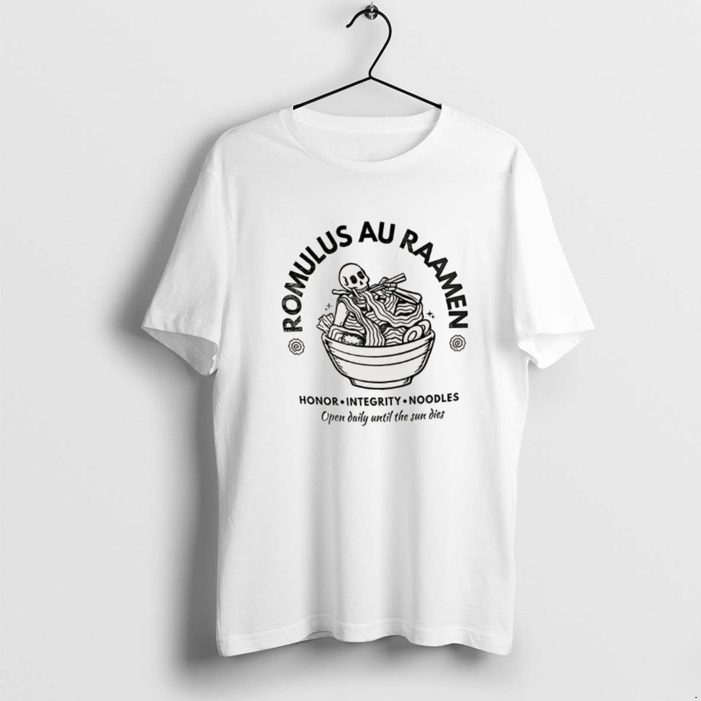 Official Romulus Au Raa Men Honor Integrity Noodles T-Shirts, Hoodie, Sweatshirt | RetroVerseTees.com