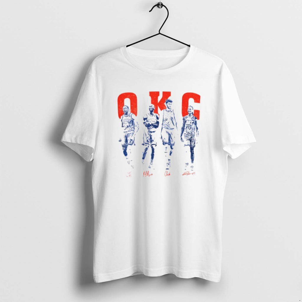 Official Sga Chet Holmgren Williams Oklahoma City Thunder Basketball Nba Signature Vintage T-Shirts, Hoodie, Sweatshirt