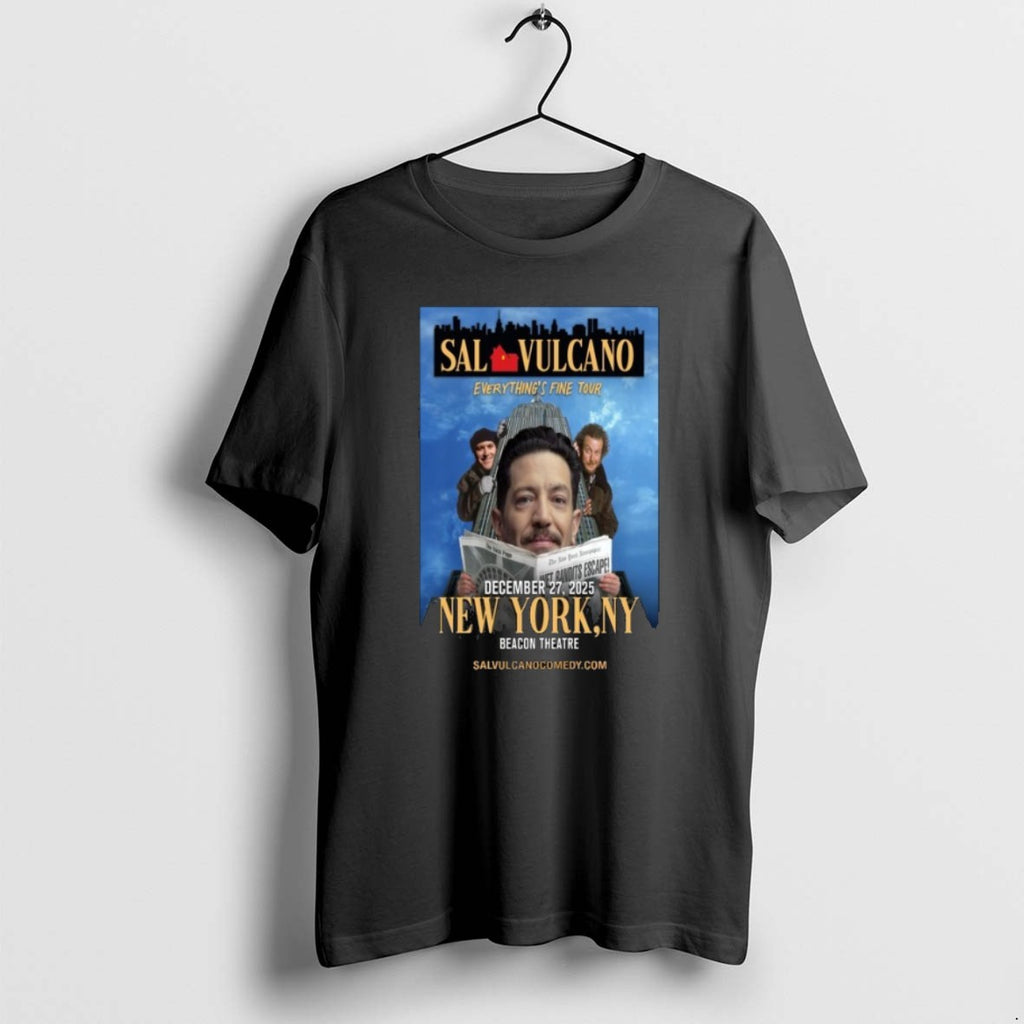 Official Sal Vulcano New York December 27 2025 Show T-Shirts, Hoodie, Sweatshirt | RetroVerseTees.com