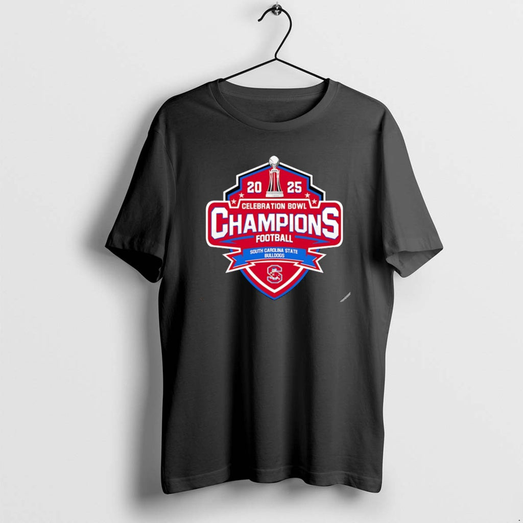 Official South Carolina State Bulldogs 2025 Celebration Bowl Champions Christmas T-Shirts, Hoodie, Sweatshirt