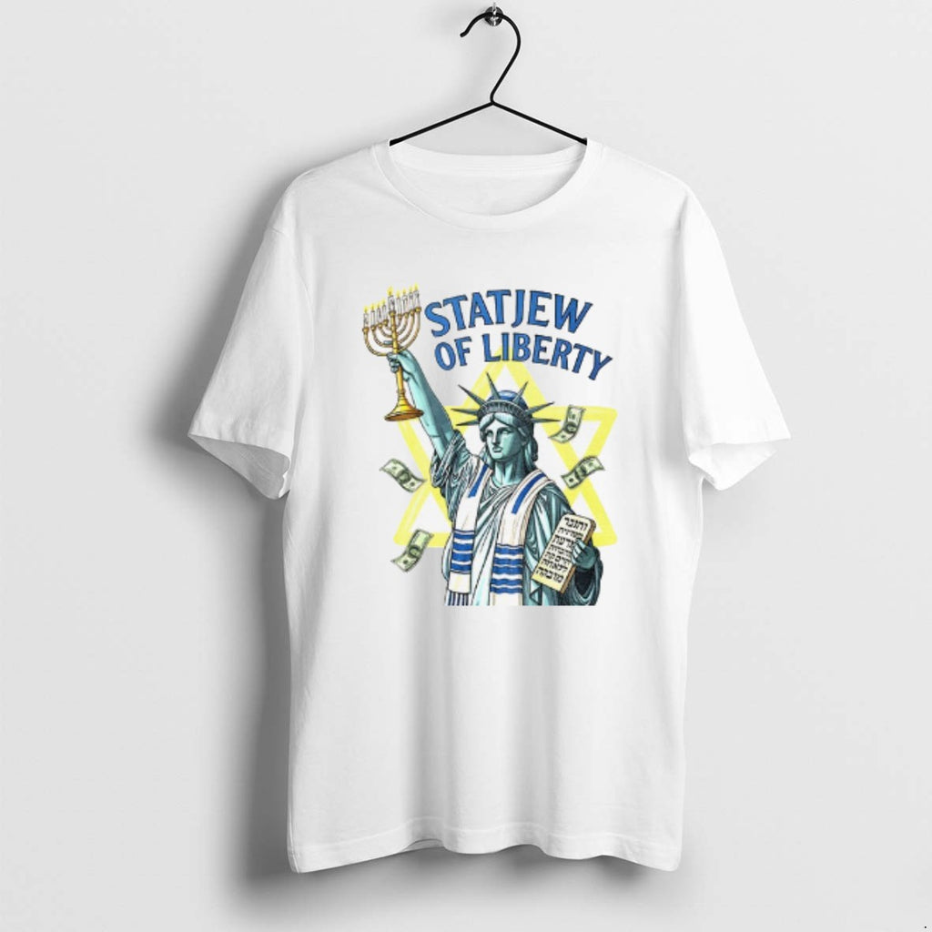 Official Statjew Of Liberty Jewish Statue Of Liberty Parody T-Shirts, Hoodie, Sweatshirt | RetroVerseTees.com