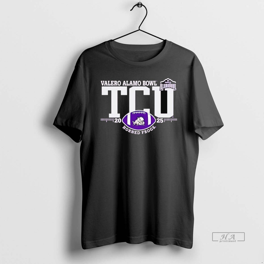 Official Tcu Horned Frogs 2025 Valero Alamo Bowl T-Shirts, Hoodie, Sweatshirt | RetroVerseTees.com