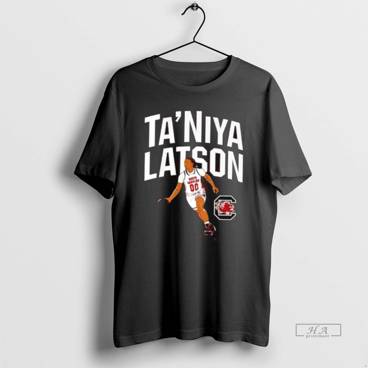 Official Taniya Latson Name Pose South Carolina Basketball T-Shirts, Hoodie, Sweatshirt | RetroVerseTees.com
