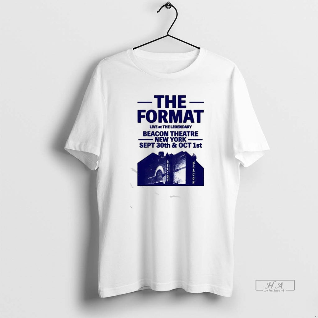 Official The Format Los Angeles Ringer Live At The Legendary Beacon Theatre New York Sept T-Shirts, Hoodie, Sweatshirt