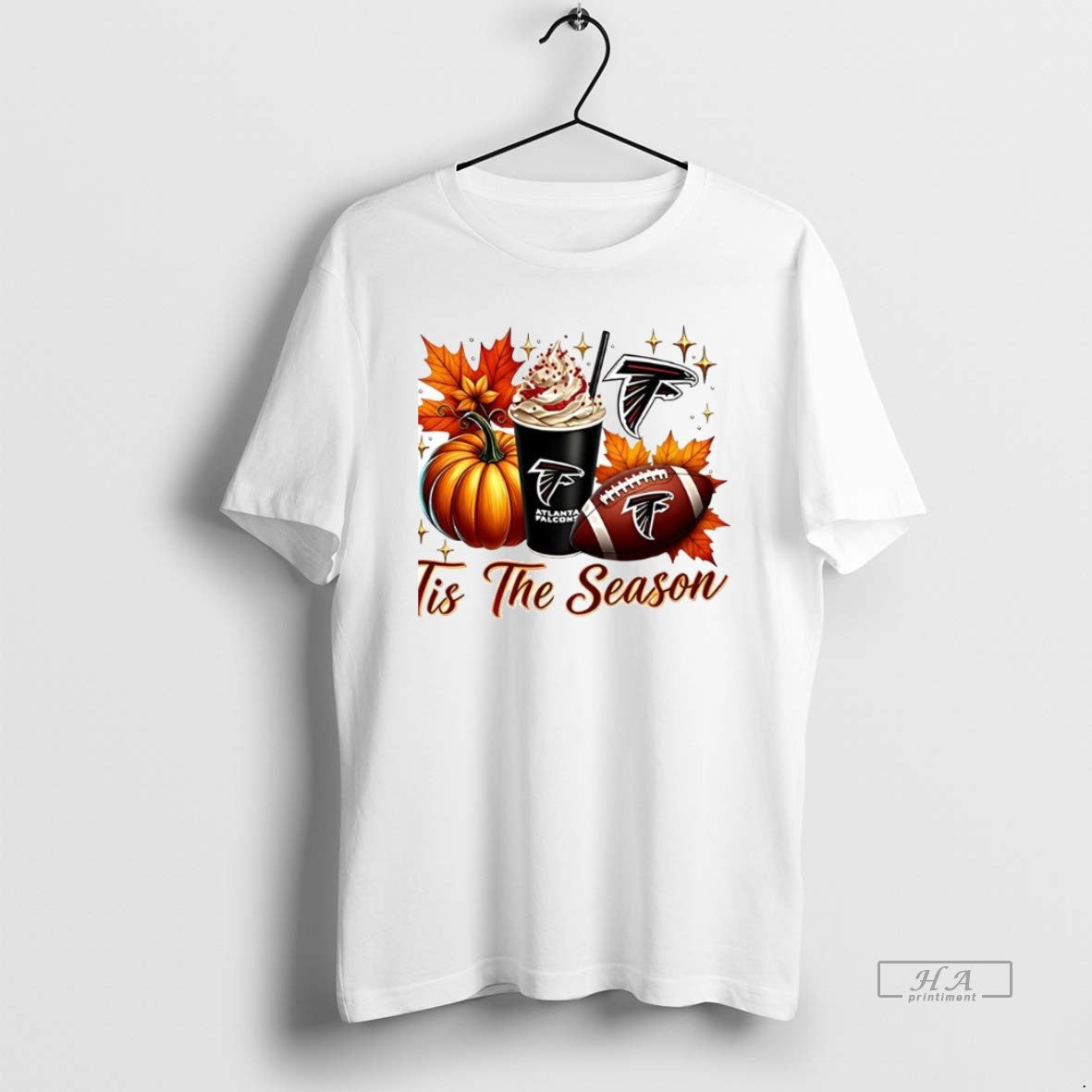 Official Trendy Atlanta Falcons Tis The Season Halloween