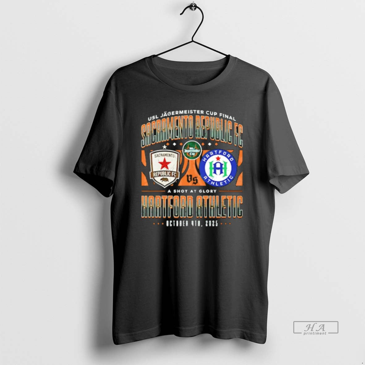 Official Trendy Hartford Athletic Vs Sacramento Republic Fc 2025 Usl Jagermeister Cup Matchup