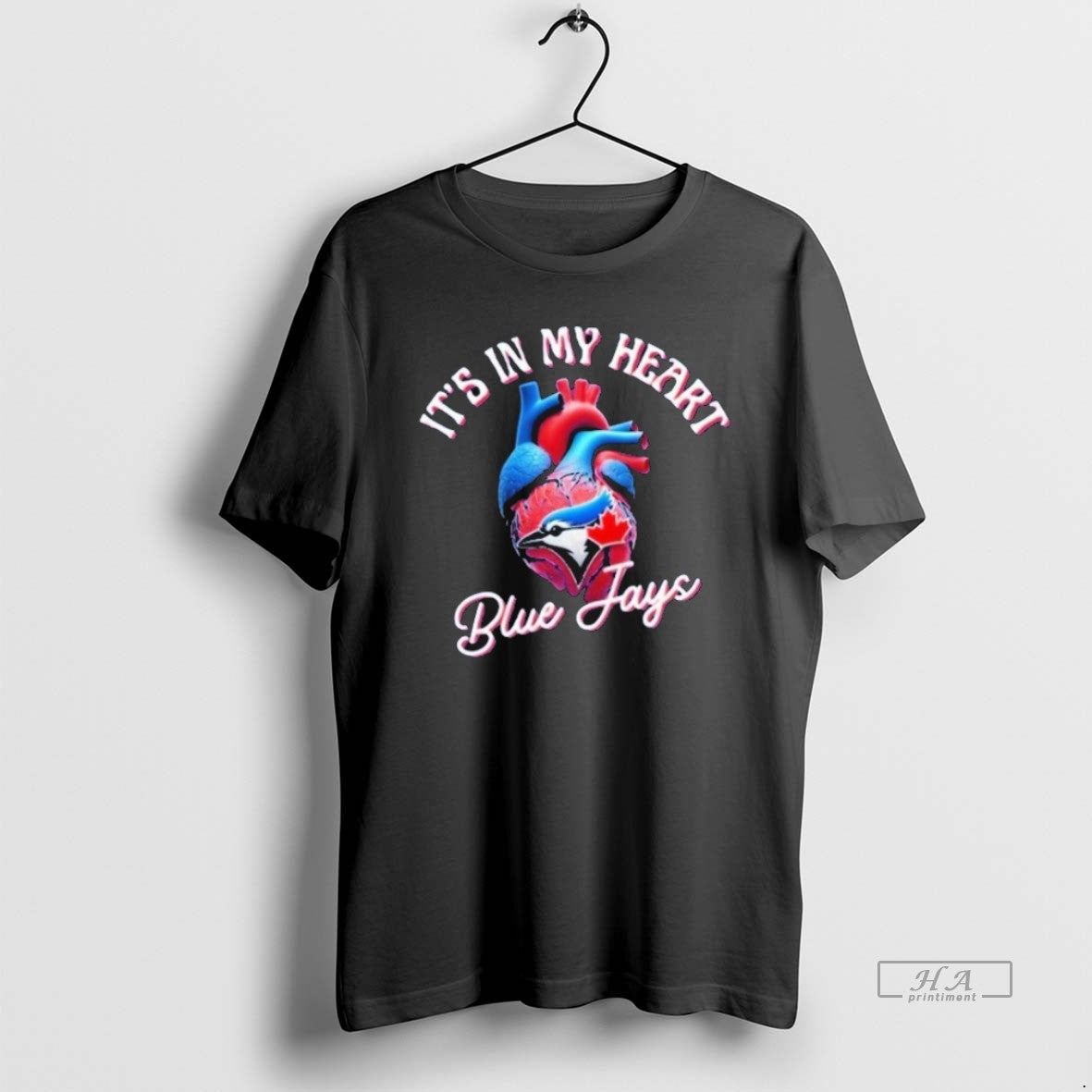 Official Trendy Its In My Heart Toronto Blue Jays Heartbeat Mlb