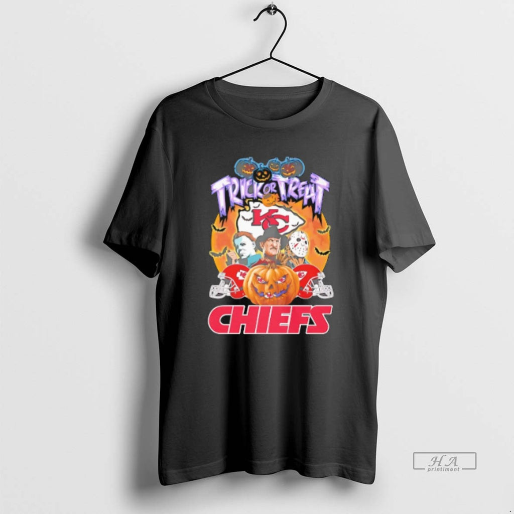 Official Trendy Kansas City Chiefs X Michael Myers Freddy Krueger And Jason Voorhees Trick Or