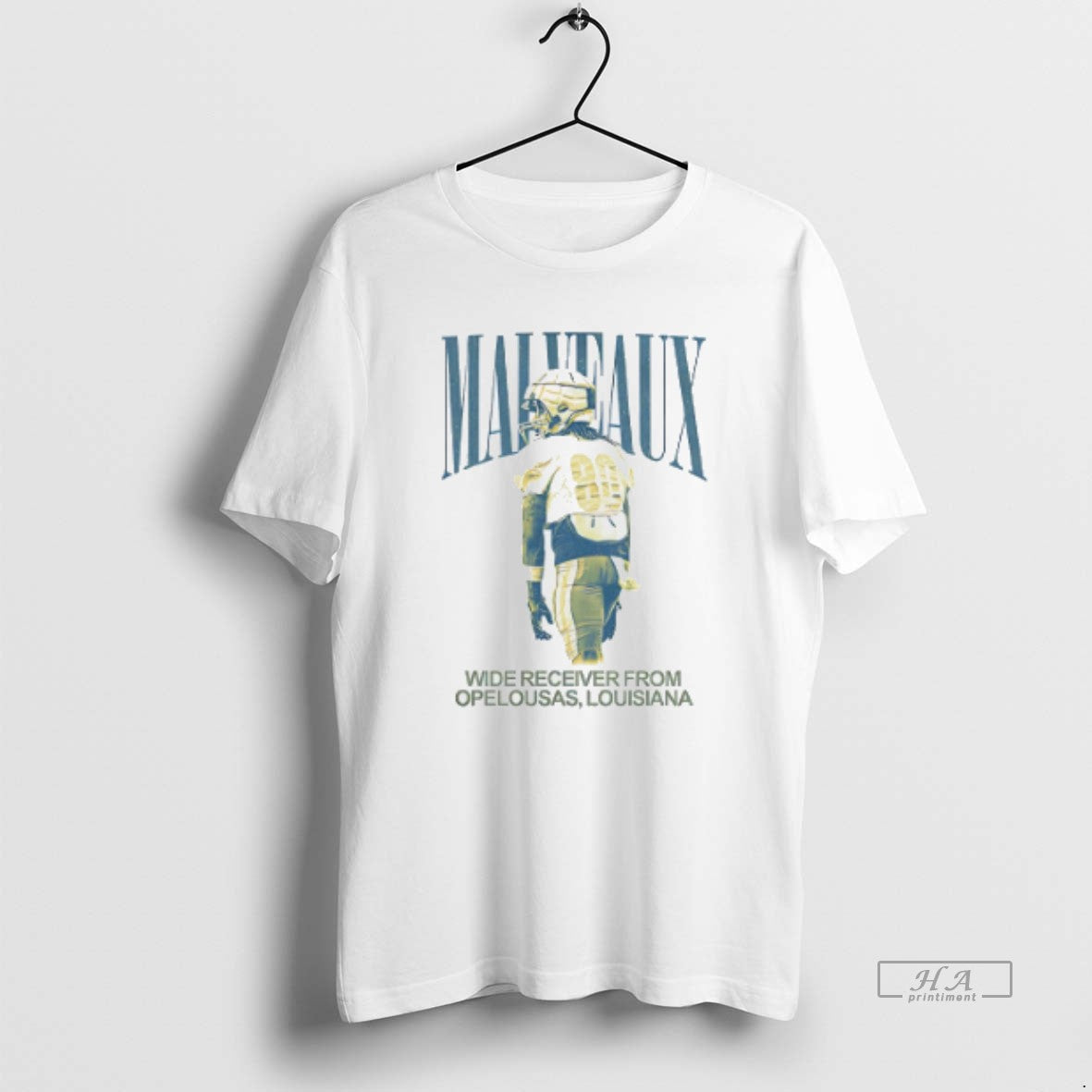 Official Trendy Zackeus Malveaux Wide Receiver From Opelousas Louisiana Vintage
