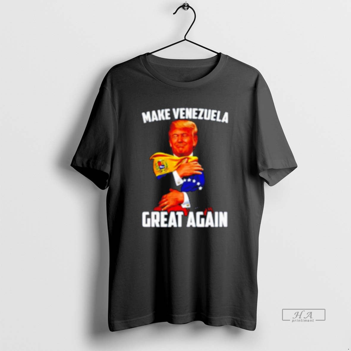 Official Trump Make Venezuela Great Again Venezuela Flag Caricature T-Shirts, Hoodie, Sweatshirt | RetroVerseTees.com