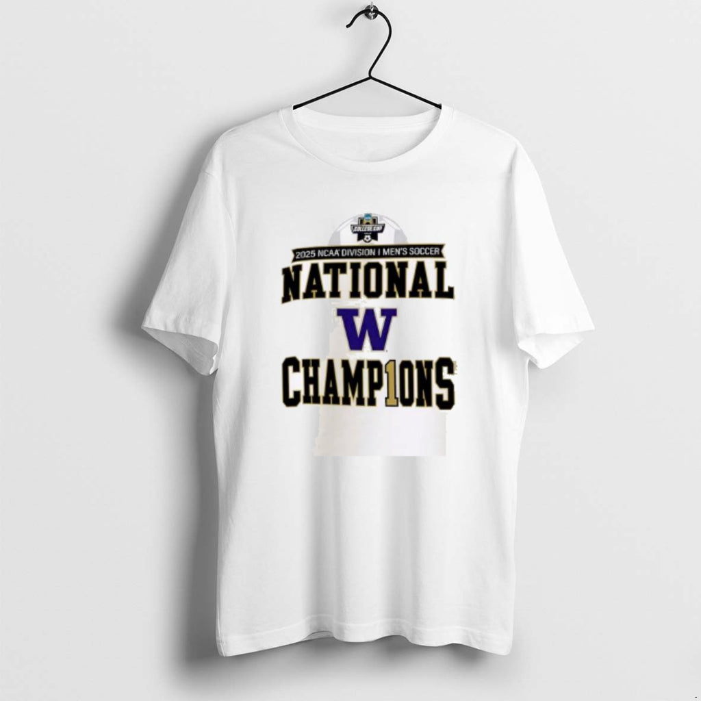 Official Washington Huskies 2025 Ncaa Di Mens Soccer Season National Champions T-Shirts, Hoodie, Sweatshirt