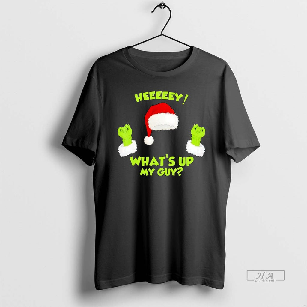 Official Whats Up My Guy Meme Christmas T-Shirts, Hoodie, Sweatshirt | RetroVerseTees.com