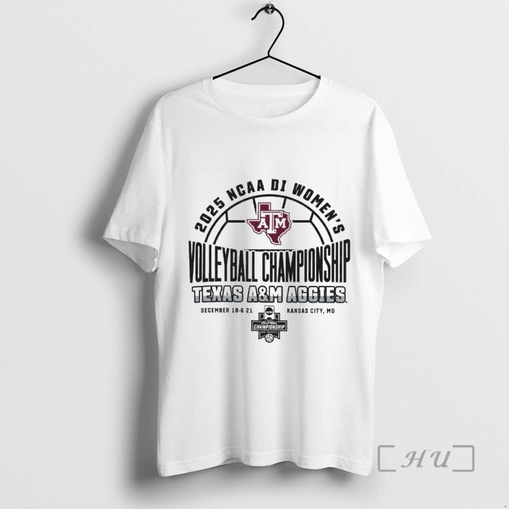 Officials 2025 Ncaa Division I Texas Am Aggies 2025 Womens Volleyball Championships December 18 21 T-Shirts, Hoodie,...