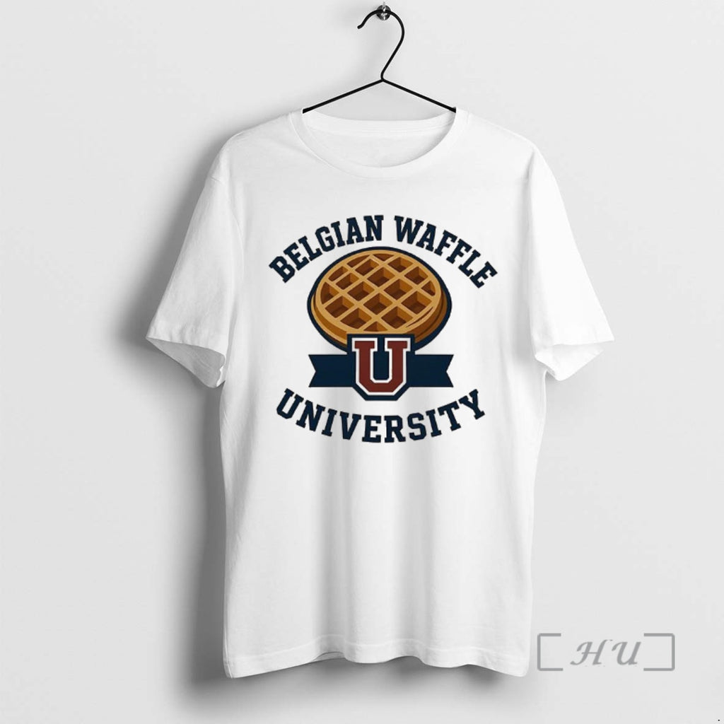 Officials Belgian Waffle University Logo T-Shirts, Hoodie, Sweatshirt | RetroVerseTees.com