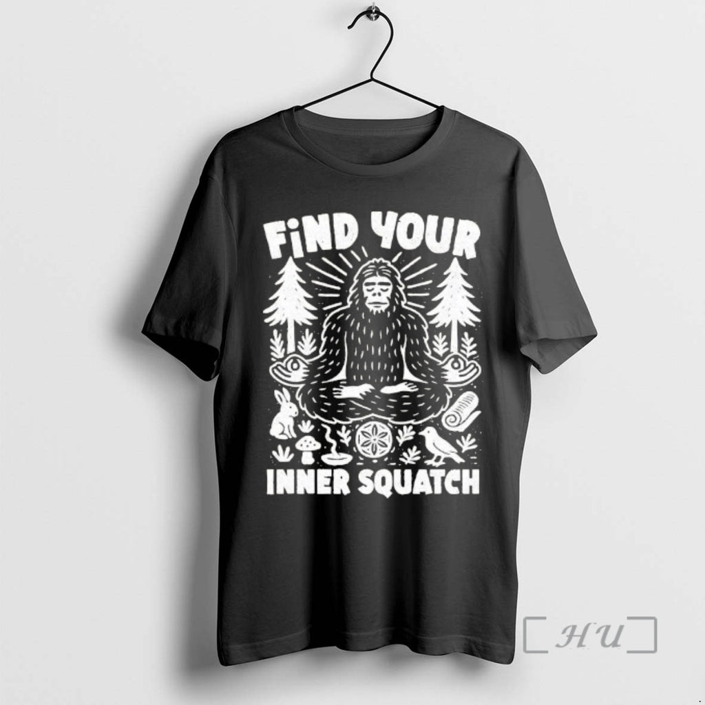 Officials Bigfoot Find Your Inner Squatch T-Shirts, Hoodie, Sweatshirt | RetroVerseTees.com
