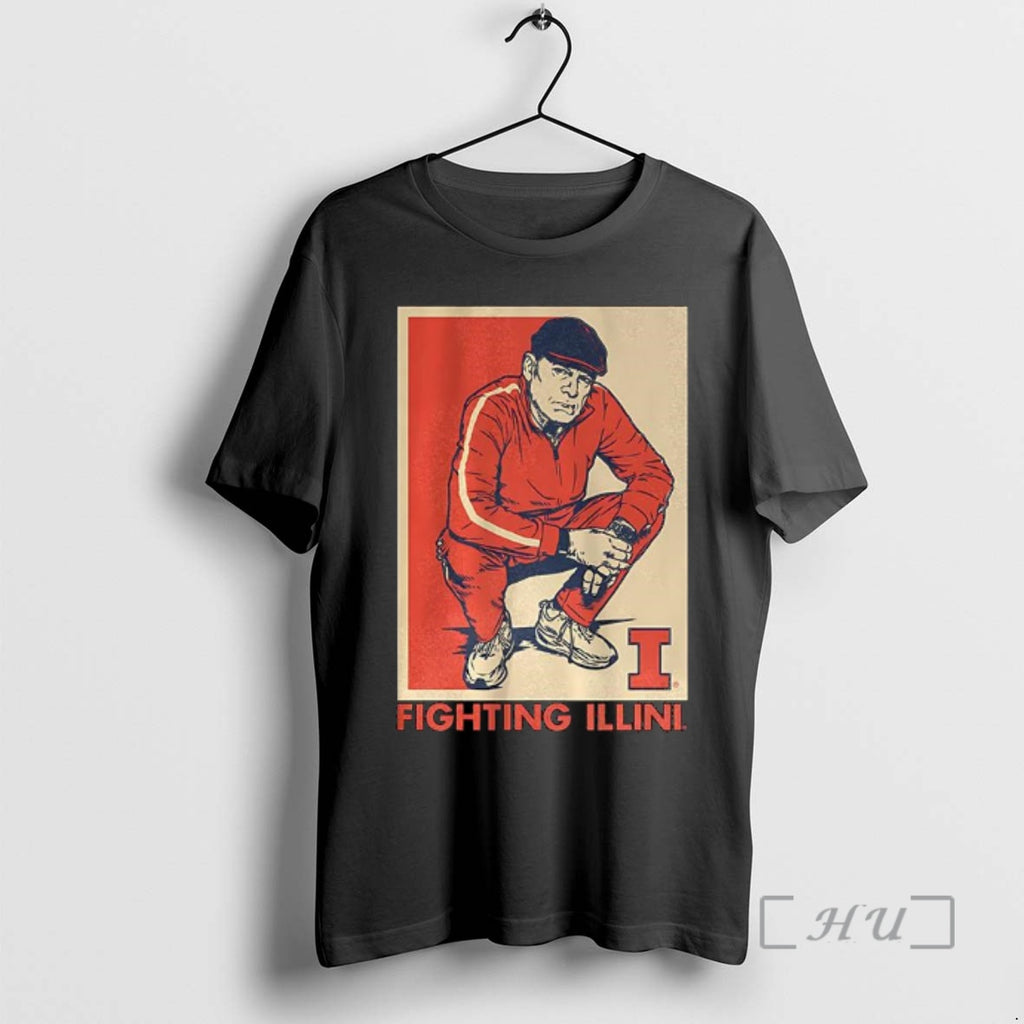 Officials Brad Underwood Illinois Fighting Illini Basketball Track Suit Coach Hope Premium T Shirts Sweater Hoodie,...