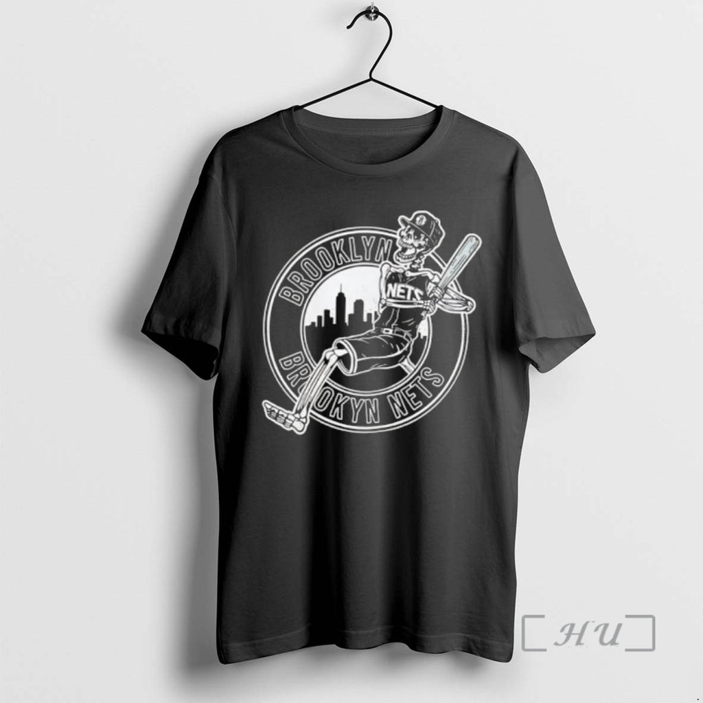 Officials Brooklyn Nets Skeleton Player T-Shirts, Hoodie, Sweatshirt | RetroVerseTees.com