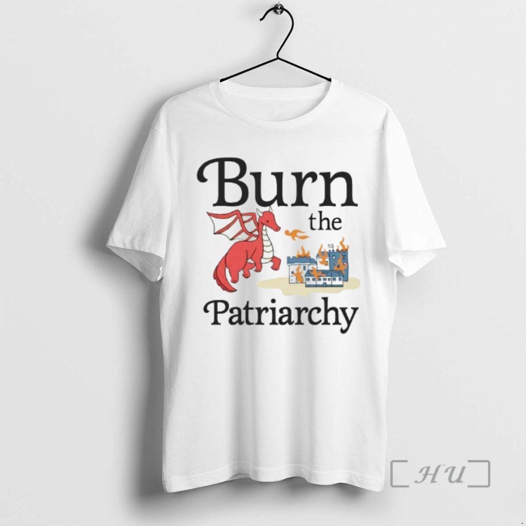 Officials Burn The Patriarchy Dragon T-Shirts, Hoodie, Sweatshirt | RetroVerseTees.com