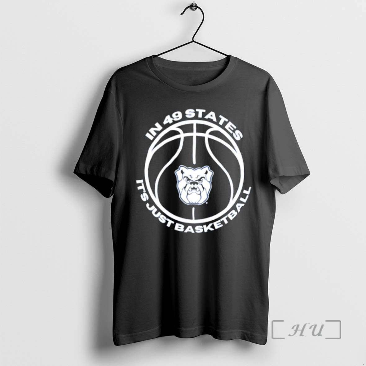 Officials Butler Bulldogs In 49 States Its Just Basketball Black T-Shirts, Hoodie, Sweatshirt | RetroVerseTees.com