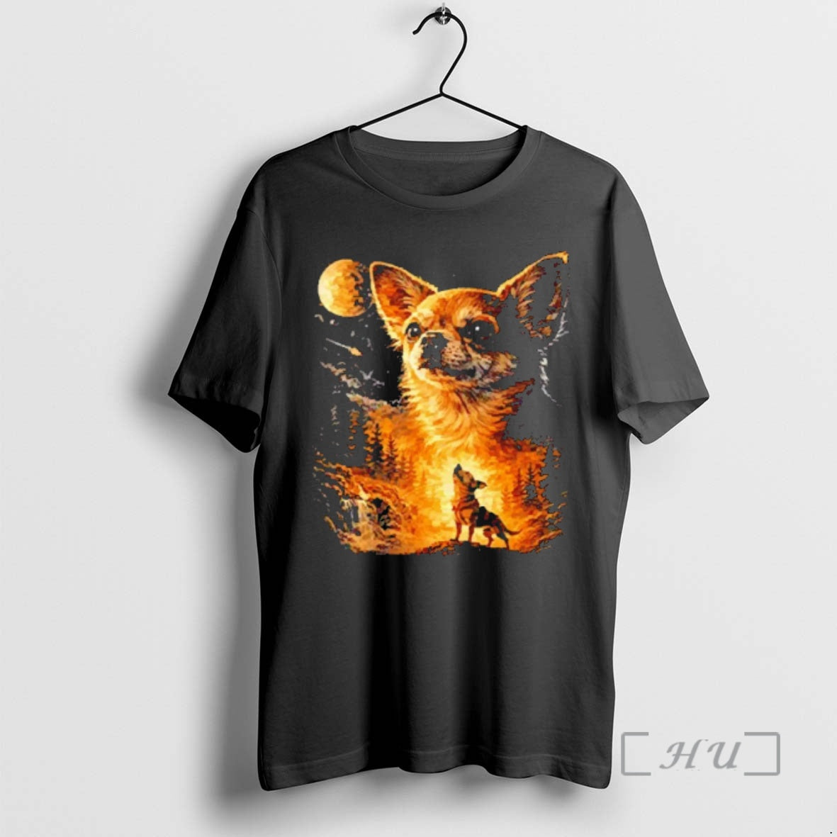 Officials Chihuahua Howling To The Moon T-Shirts, Hoodie, Sweatshirt | RetroVerseTees.com