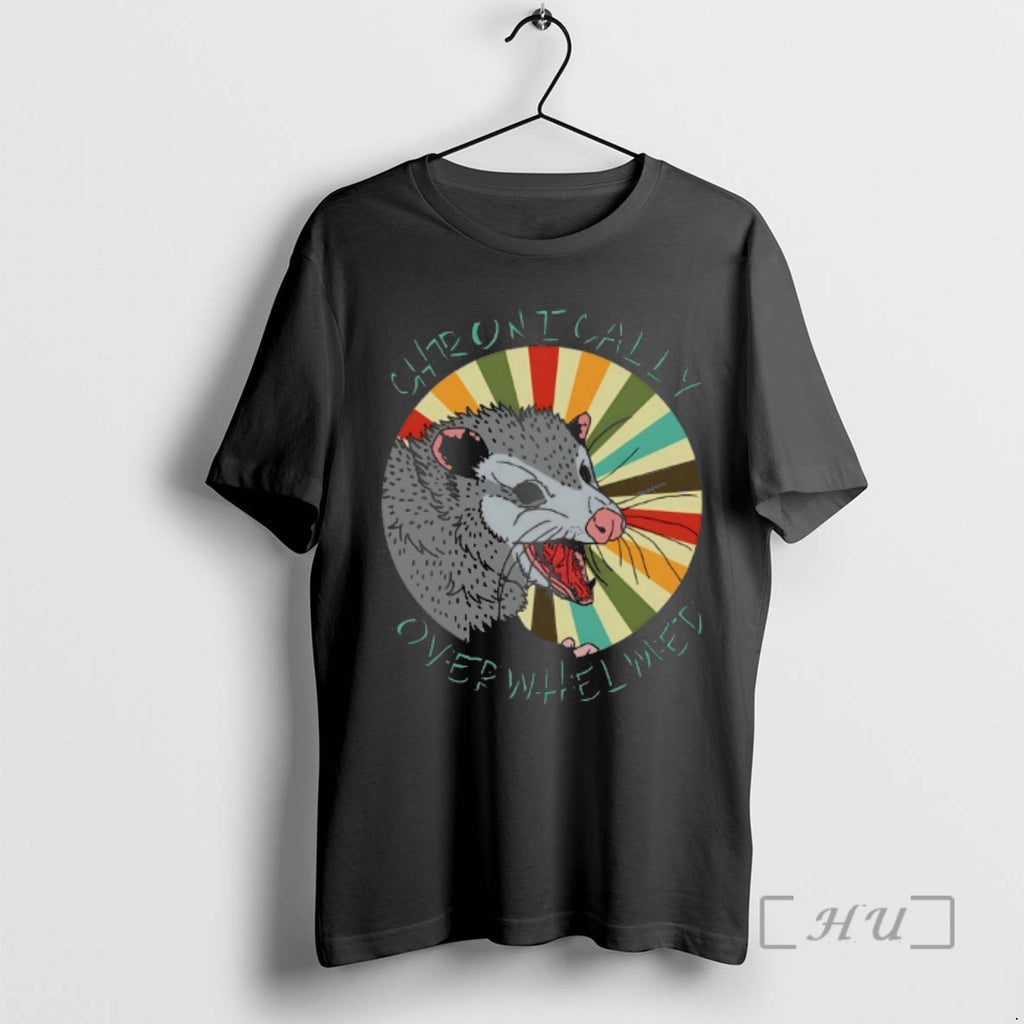 Officials Chronically Overwhelmed Possum Vintage T-Shirts, Hoodie, Sweatshirt | RetroVerseTees.com