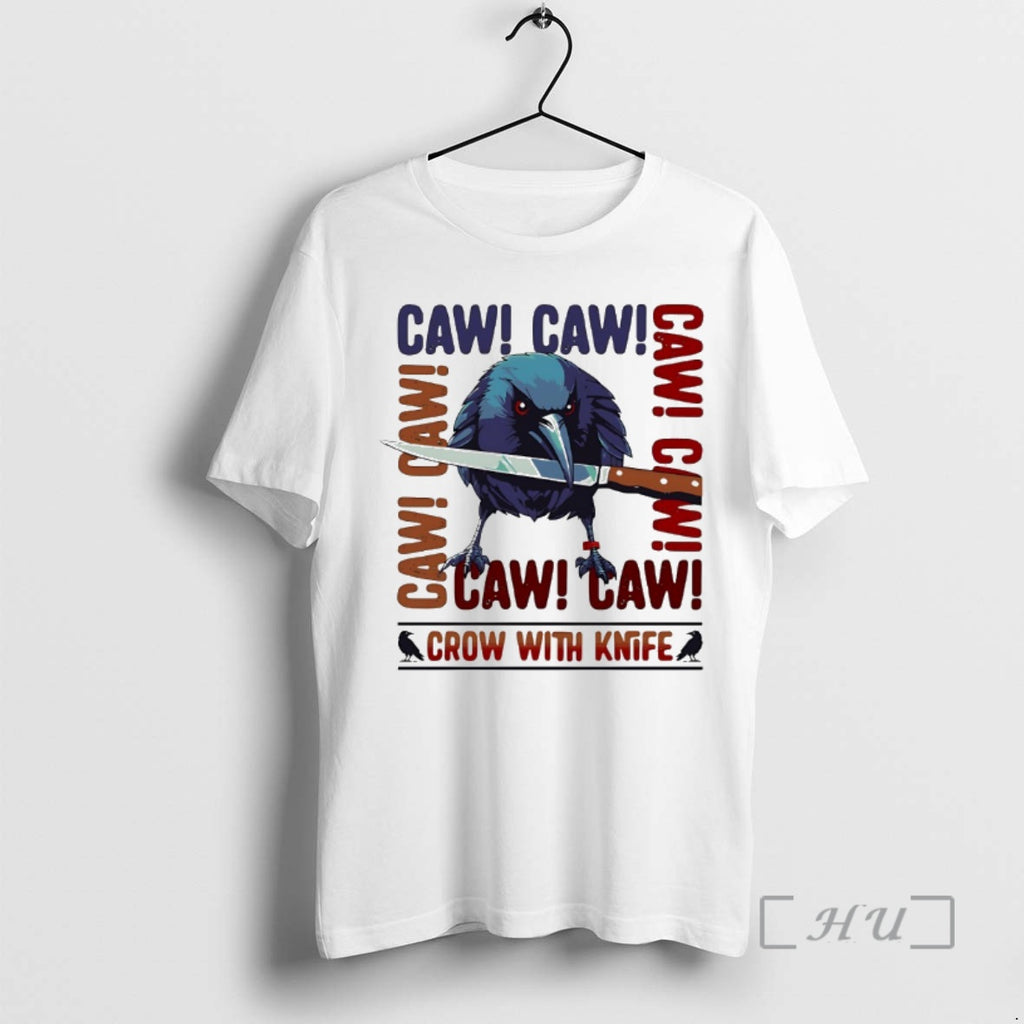 Officials Crow With Knife Caw T-Shirts, Hoodie, Sweatshirt | RetroVerseTees.com