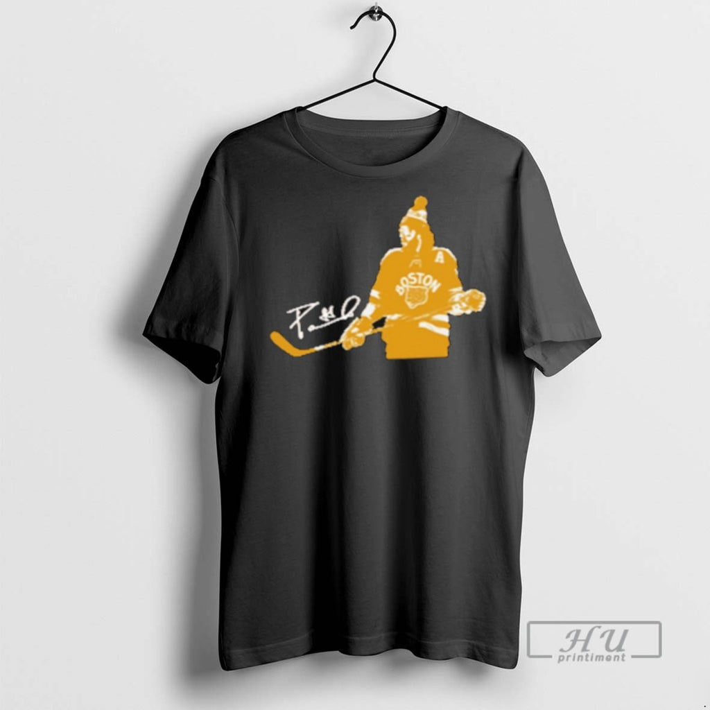 Officials David Pastrnak Nhl Boston Bruins Signature T Shirt