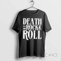 Officials Death By Rock Roll New T-Shirts, Hoodie, Sweatshirt | RetroVerseTees.com
