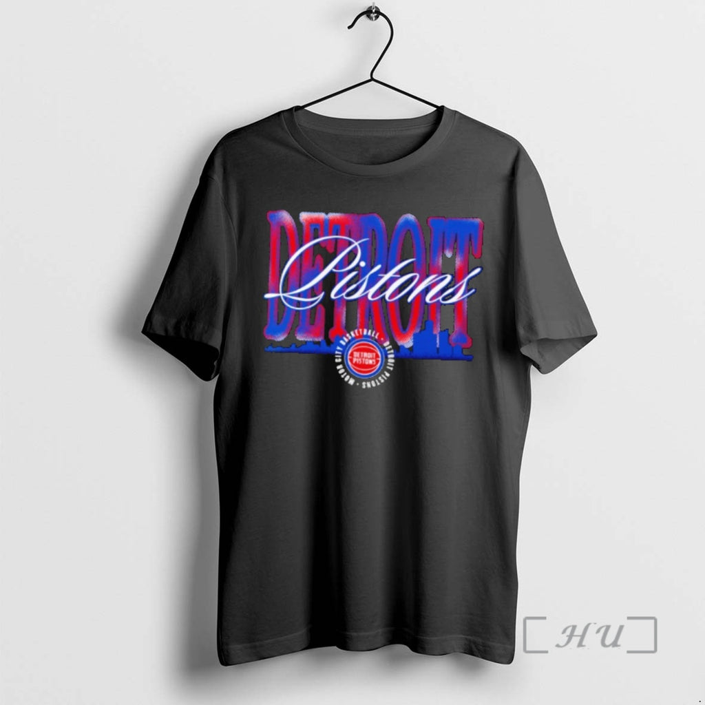 Officials Detroit Pistons Chrome Legacy T-Shirts, Hoodie, Sweatshirt | RetroVerseTees.com