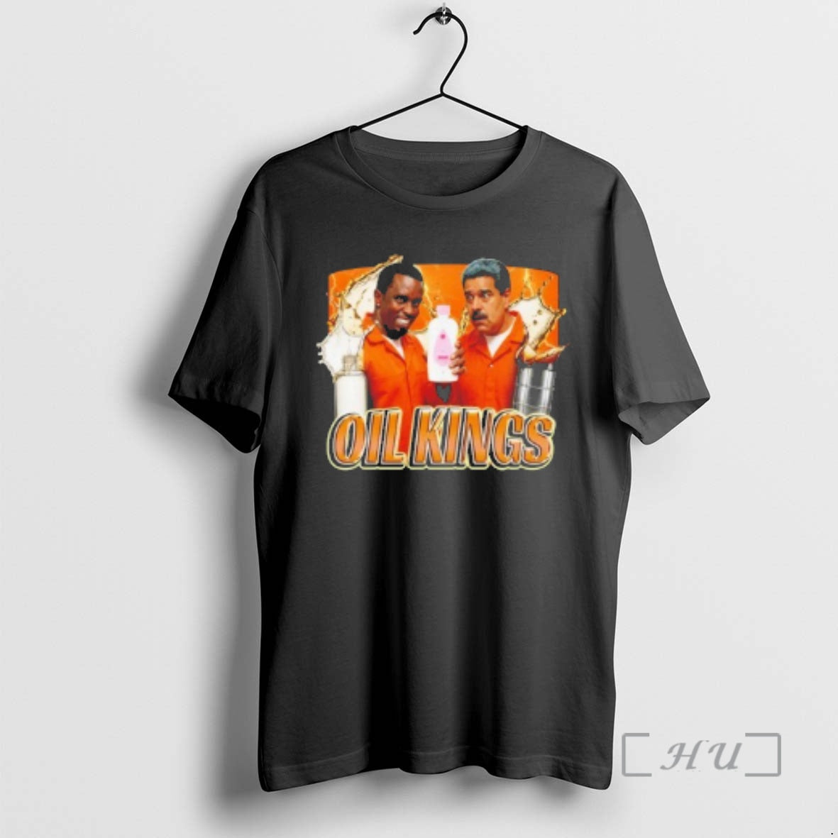 Officials Diddy And Nicolas Maduro Oil Kings T-Shirts, Hoodie, Sweatshirt | RetroVerseTees.com