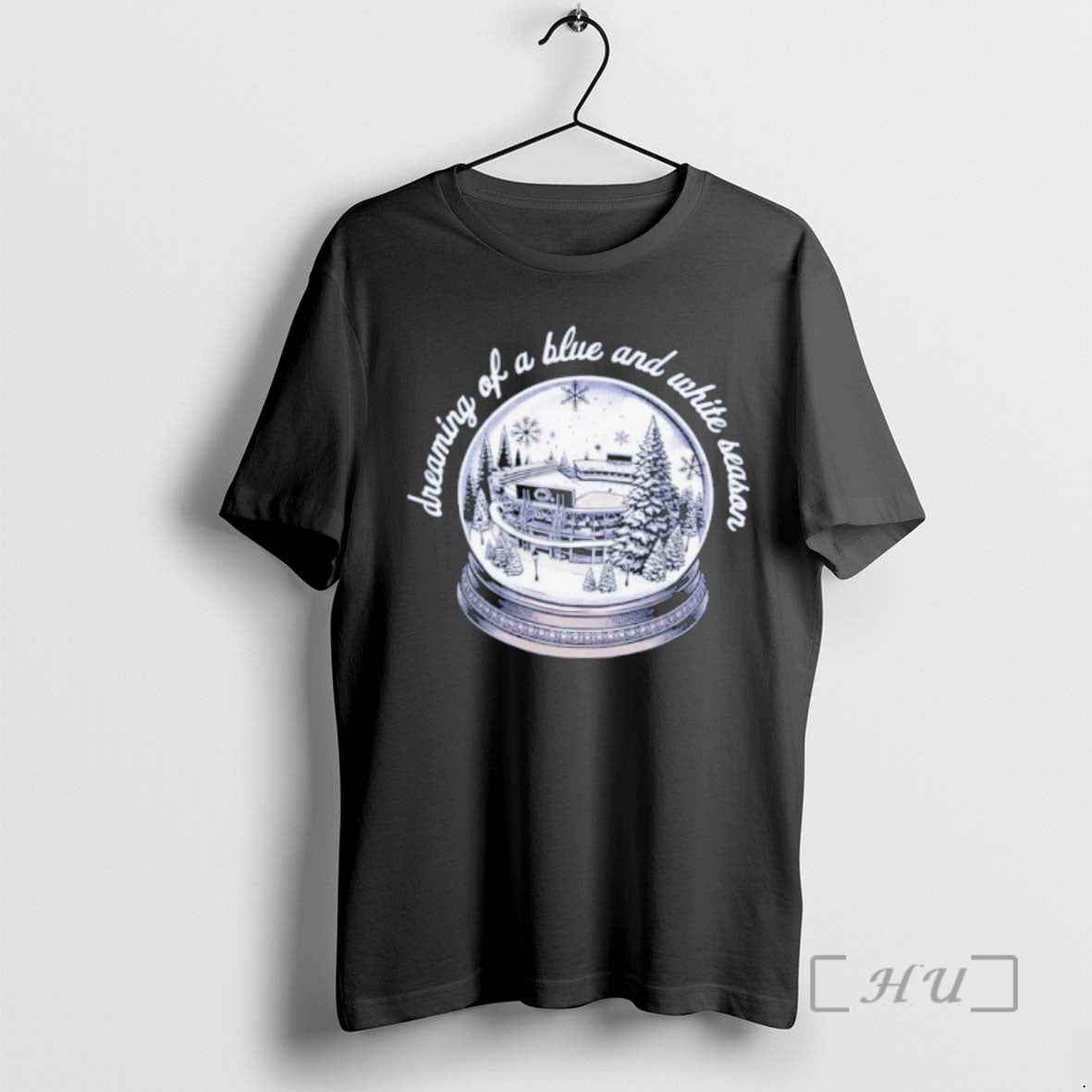 Officials Dreaming Of A Blue And White Season Penn State Nittany Lions Snow Globe Premium T-Shirts, Hoodie, Sweatshirt
