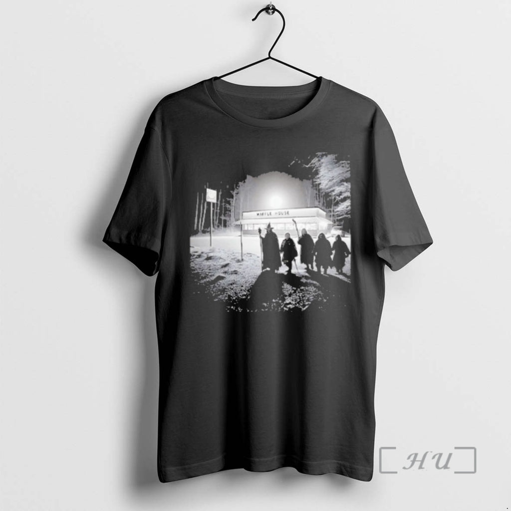 Officials Fellowship At Waffle House Lord Of The Rings Parody T-Shirts, Hoodie, Sweatshirt | RetroVerseTees.com
