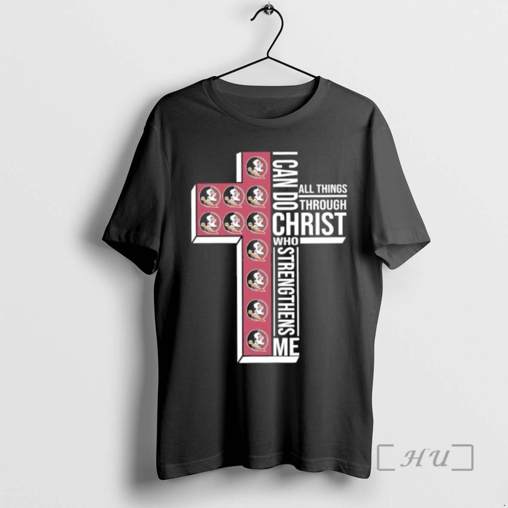 Officials Florida State Womens Basketball I Can All Things Do Through Christ Who Strengthens Me T-Shirts, Hoodie, Sweatshirt