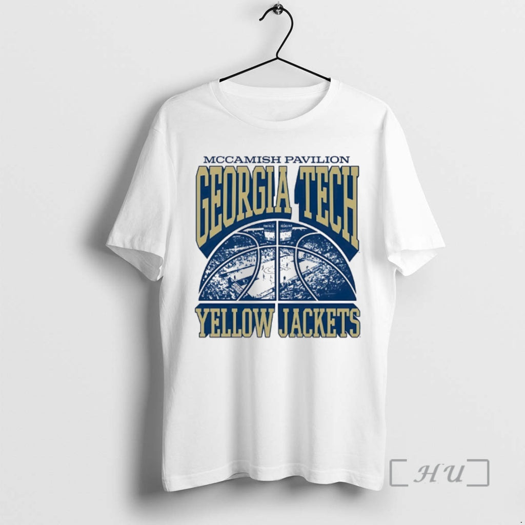 Officials Georgia Tech Yellow Jackets Basketball Mccamish Pavilion T-Shirts, Hoodie, Sweatshirt | RetroVerseTees.com