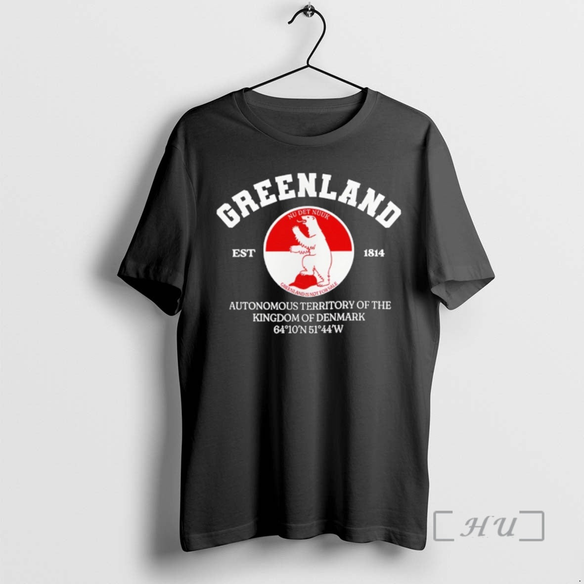 Officials Greenland Is Not For Sale Nu Det Nuuk Support Greenland Premium T Shirts Sweater Hoodie, Sweatshirt