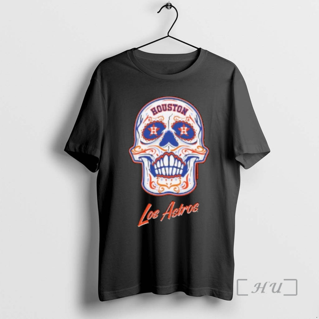 Officials Houston Astros Mitchell Ness Sugar Skull T-Shirts, Hoodie, Sweatshirt | RetroVerseTees.com