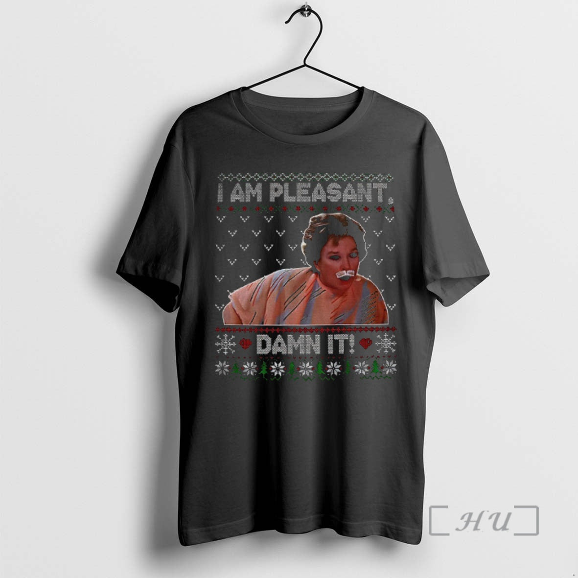 Officials I Am Pleasant Damn It Ugly Christmas Funny Tv Series Quote Premium T Shirts Hoodie, Sweatshirt | RetroVerseTees.com
